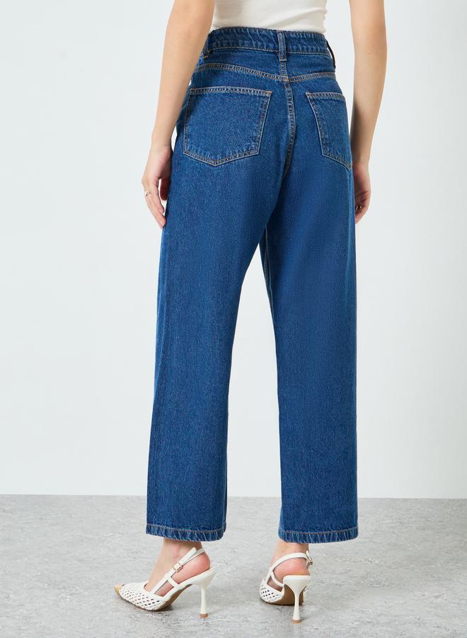 ستايلي جينز مريح بخصر عالي - Image 3